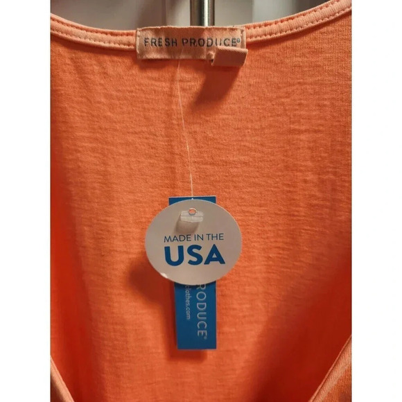 NWT FRESH PRODUCE XL Sunset Coral Sea-Star Sun Dress Starfish Oversized - Picture 6 of 11